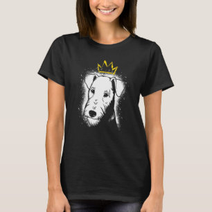Airedale Terrier mit Krone T-Shirt
