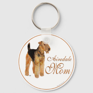 Airedale Terrier Muttertag Schlüsselanhänger