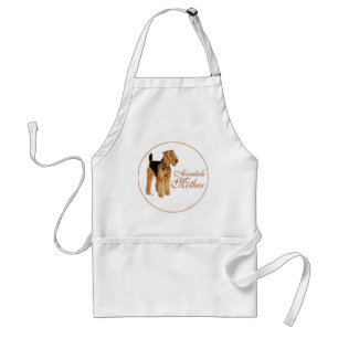 Airedale Terrier Muttertag Schürze