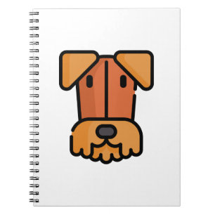 Airedale Terrier Notizblock