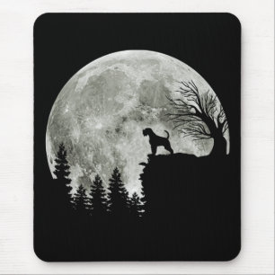 Airedale Terrier on Mountain Halloween Hundeliebha Mousepad