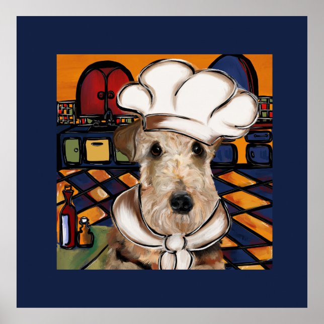 Airedale Terrier Poster (Vorne)