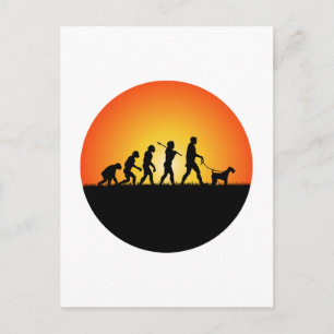 Airedale Terrier Postkarte