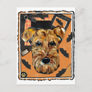 AIREDALE TERRIER POSTKARTE