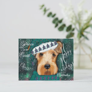 Airedale Terrier Postkarte