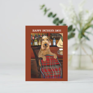 Airedale Terrier Postkarte