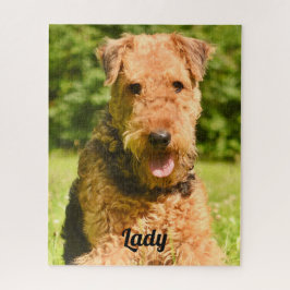Airedale Terrier Puppy Dog Puzzle