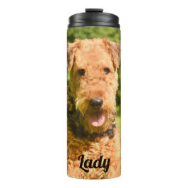 Airedale Terrier Puppy Dog Thermosbecher