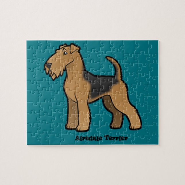 airedale Terrier Puzzle (Horizontal)