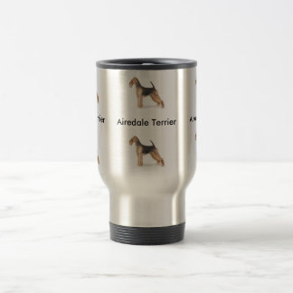 Airedale Terrier Reisebecher
