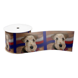 AIREDALE TERRIER SATINBAND