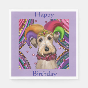 AIREDALE TERRIER  SERVIETTE