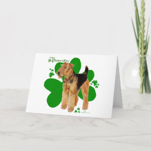 Airedale Terrier St. Paddy Karte