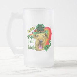 Airedale Terrier St. Patrick's Day Kaffeetasse