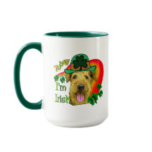 Airedale Terrier St. Patrick's Day