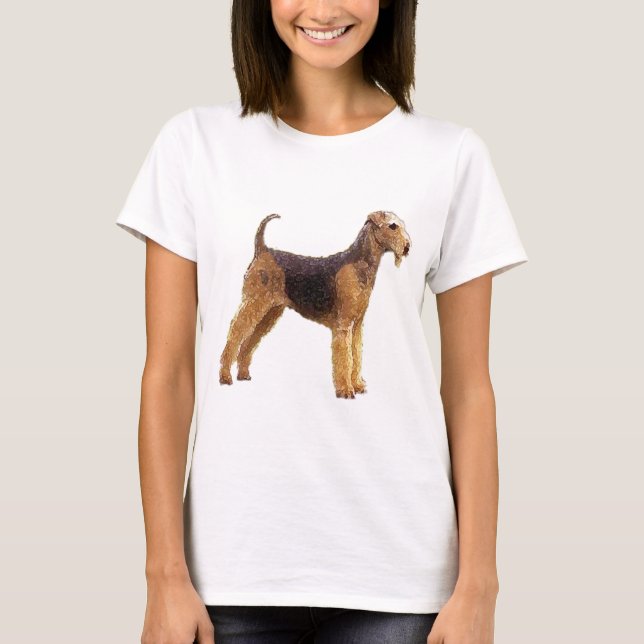 Airedale Terrier T-Shirt (Vorderseite)