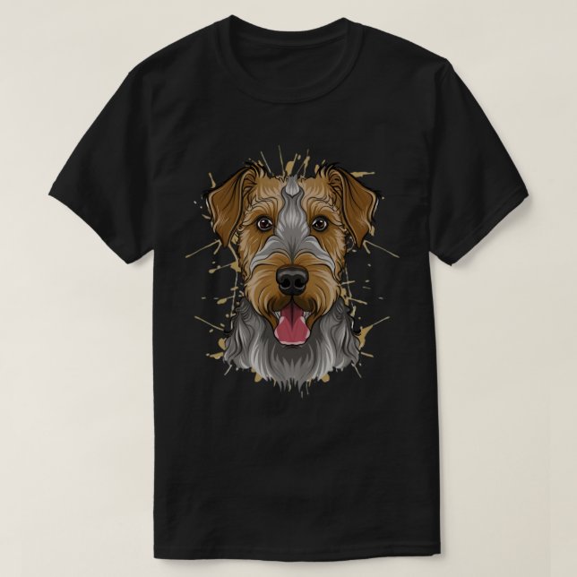 airedale Terrier T-Shirt (Design vorne)