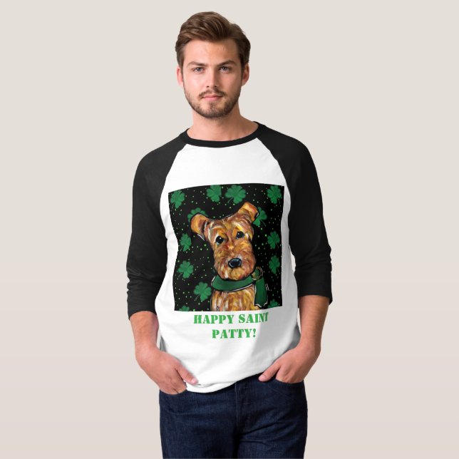 AIREDALE TERRIER T-Shirt (Vorne ganz)