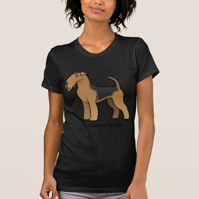 airedale Terrier T-Shirt (Vorderseite)