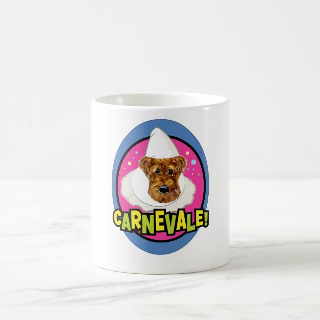 AIREDALE TERRIER TASSE (Mittel)