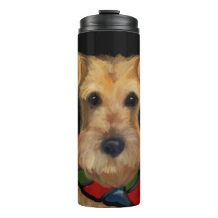 Airedale Terrier Thermosbecher