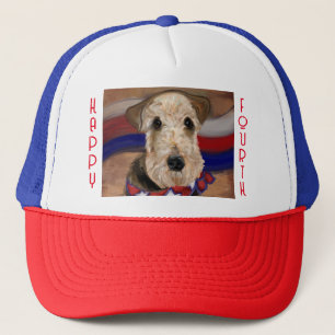 AIREDALE TERRIER TRUCKERKAPPE