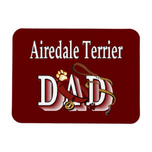 Airedale Terrier Vater Magnet