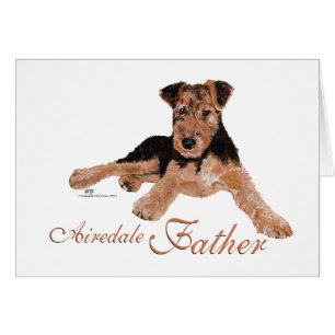 Airedale Terrier Vatertag