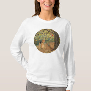Airedale Terrier Vogelbeobachtung T-Shirt