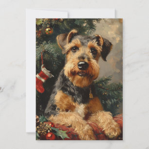 Airedale Terrier Weihnachten