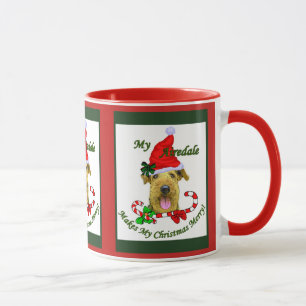 Airedale Terrier Weihnachtsgeschenke Tasse