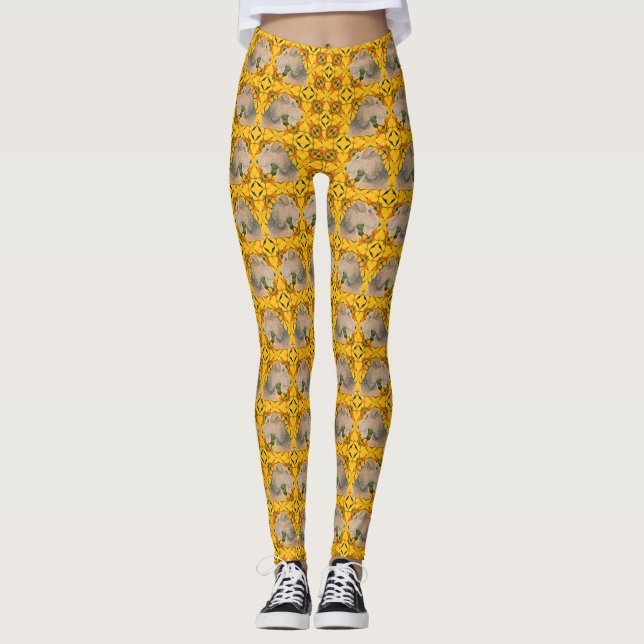 Airedale Terriers Leggings (Vorderseite)