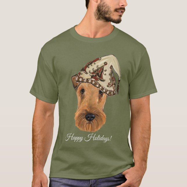 Airedale Terriers T-Shirt (Vorderseite)