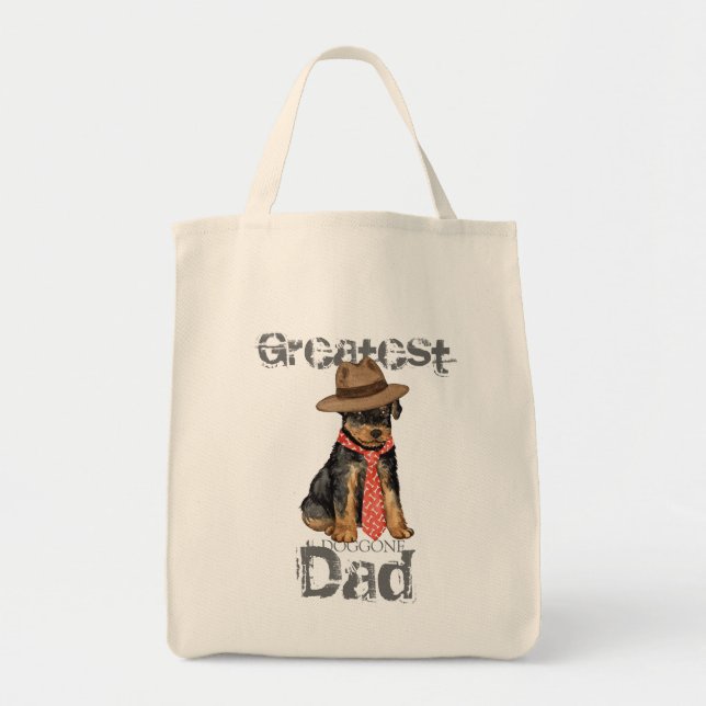 Airedale Vater Tragetasche (Vorne)