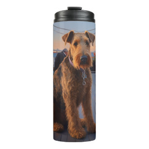 Airedale Weihnachtskreuzfahrt: Tolles Weihnachtsve Thermosbecher