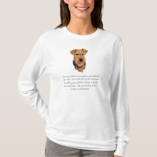 Airedale-, Welsh-, Lakeland Terrier Andenken T-Shirt