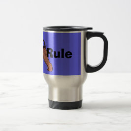 Airedales Reisebecher