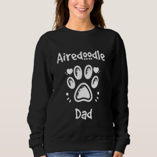 Airedoodle-Vater Airedale Poodle Mix Hund Besitzer Sweatshirt