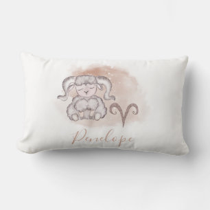 Aires Monogram Lumbar Pillow Lendenkissen