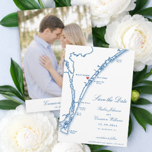 Airlie Gardens Hochzeit Wilmington NC Navy Blau Ka Save The Date