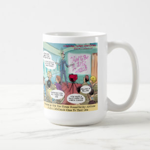 Airline LifeCoach Class Funny Tasse