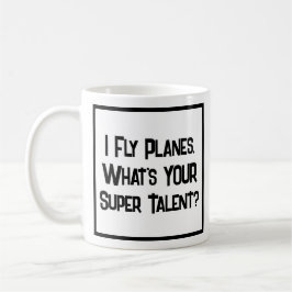 Airline Pilot Super Talent. Tasse