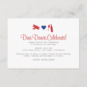 Airmail Empfang Card Begleitkarte