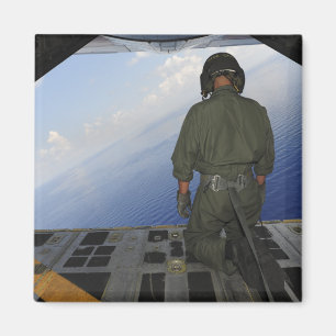 Airman beobachtet den Golf von Mexiko Magnet