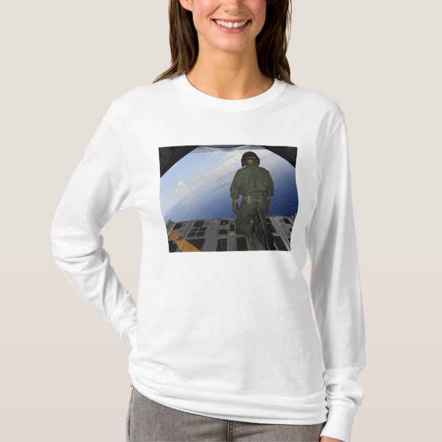 Airman beobachtet den Golf von Mexiko T-Shirt (Vorderseite)