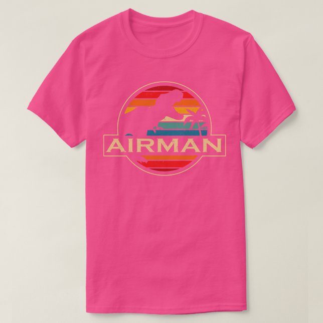 Airman Dinosaur T-Shirt (Design vorne)
