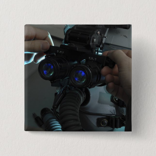 Airman passt die Augenspäne an Button (Vorderseite)