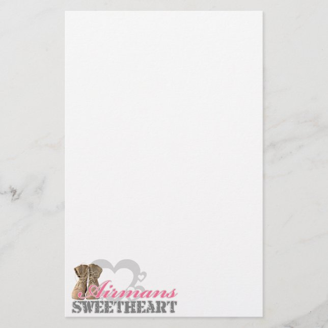 Airmans Schatz Briefpapier (Vorderseite)