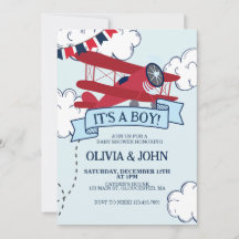 Airplane Babydusche