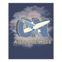Airplane Mode ON – Travel Wall Art